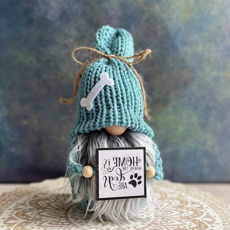 Gnome amoureux des chiens/chats