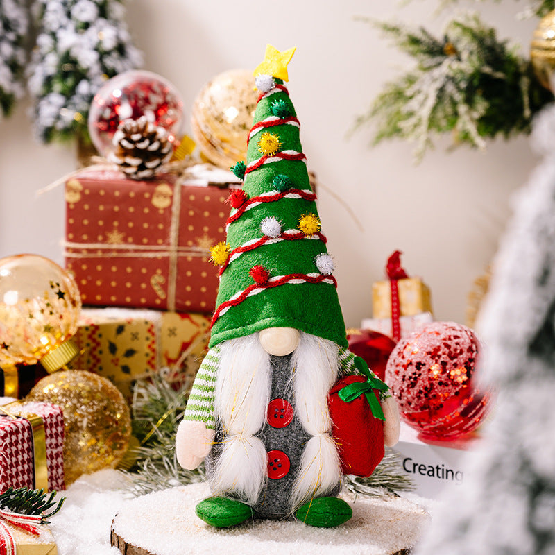 Gnome cadeau de Noël
