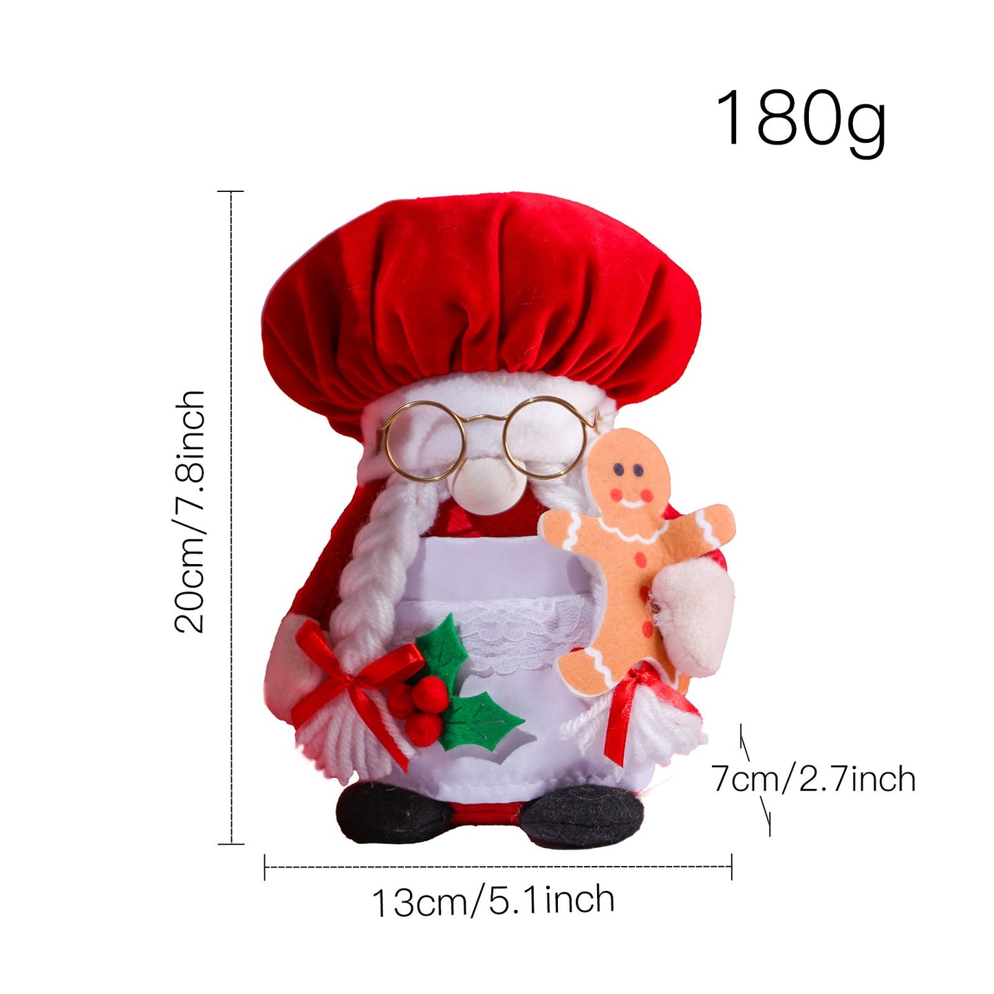Gnome de chef de Noël
