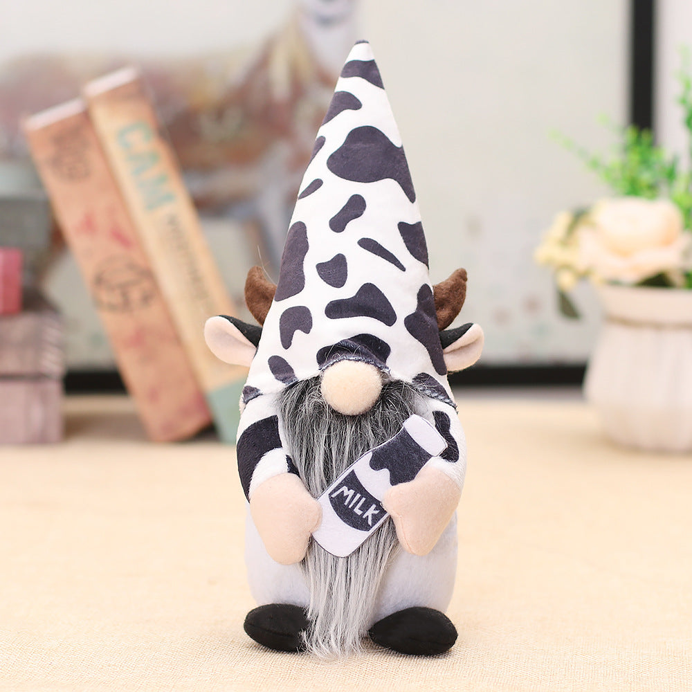 Gnome de vaches de ferme