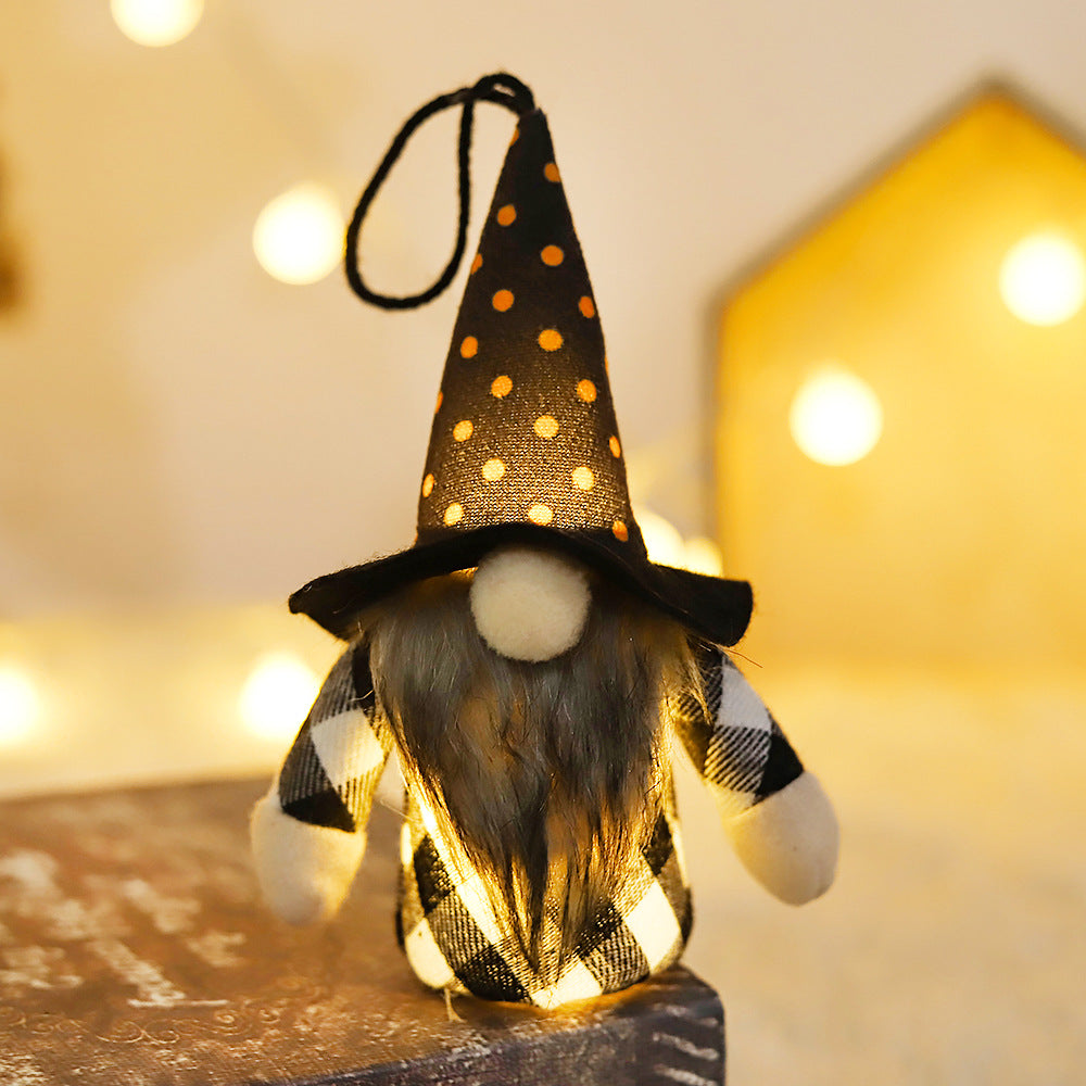 Gnome de la forêt d'Halloween