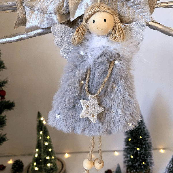 Handmade Christmas Angels-Stars