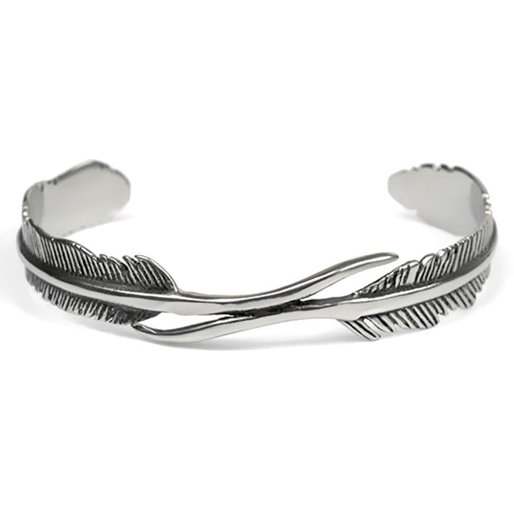 ''Je serai toujours là avec toi'' Bracelet Plume