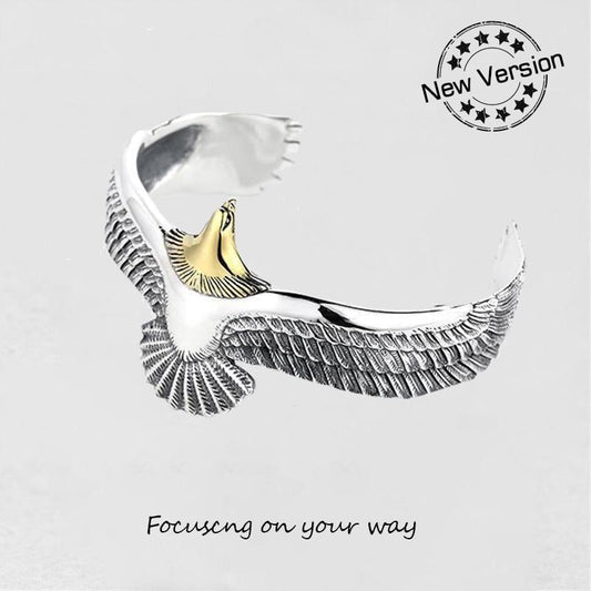 ''Focusing On Your Way'' Eagle Bracelet