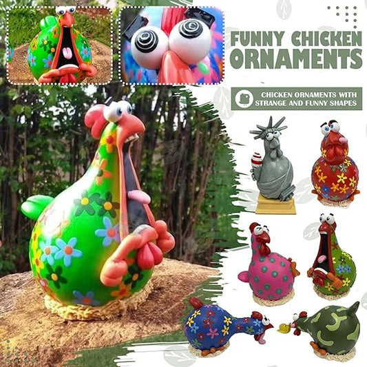 Silly Chicken Decor🎁Buy 2 Get 10% OFF & Free Shipping🎉