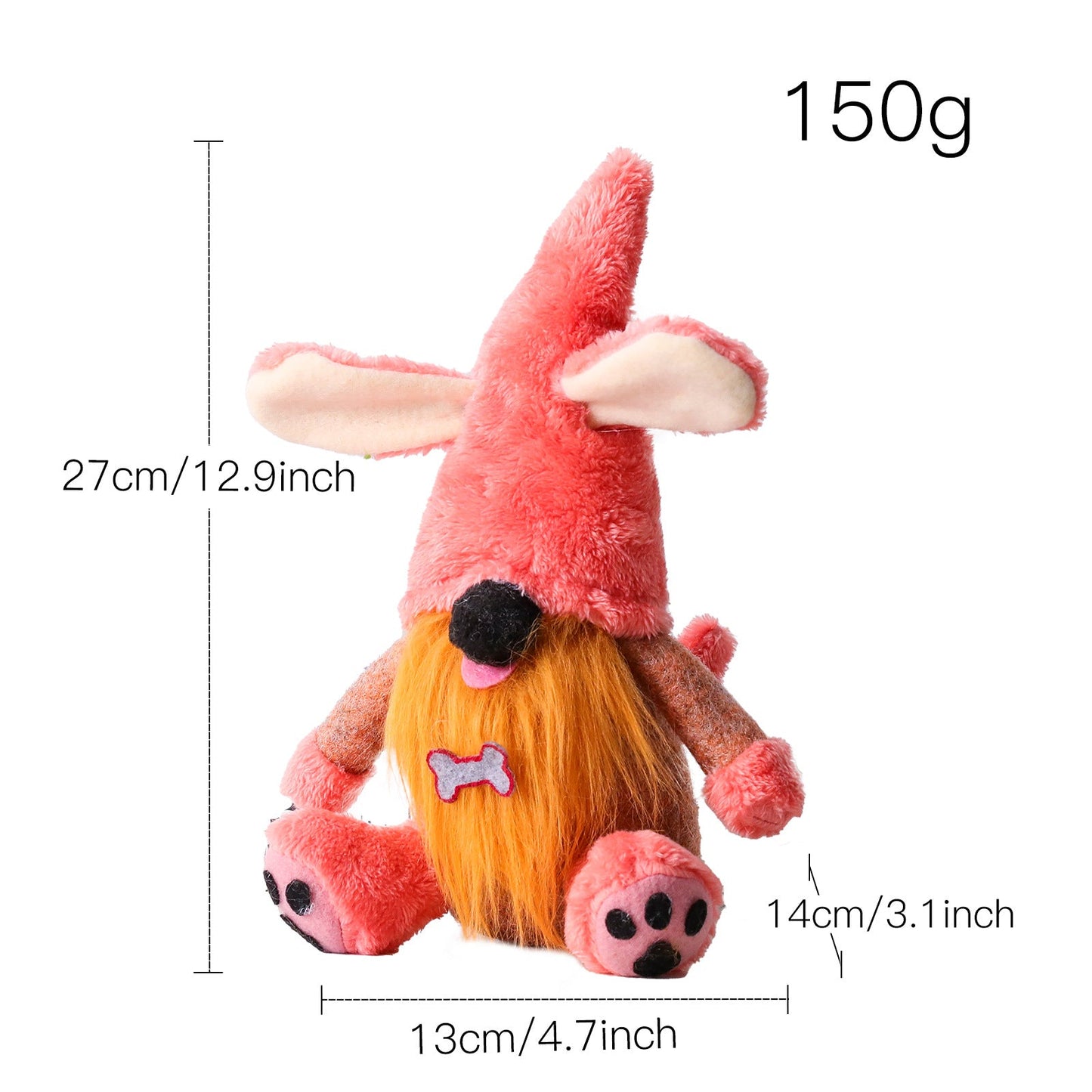 Gnome mignon d’os de chien