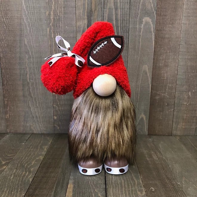 Gnome de baseball et de football bonne chance