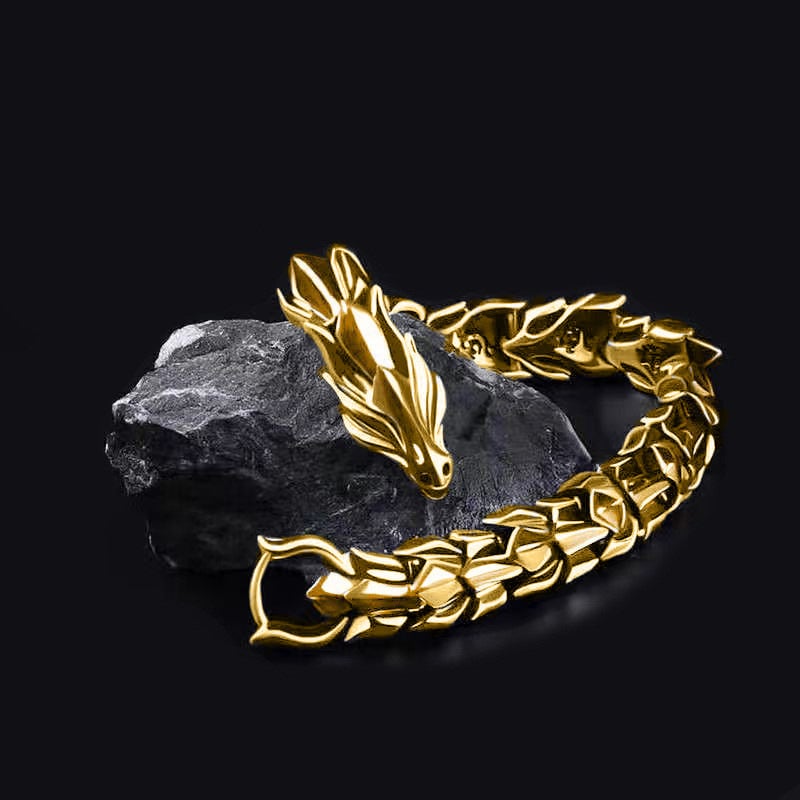 '' Soyez toujours vous-même '' Bracelet Dragon