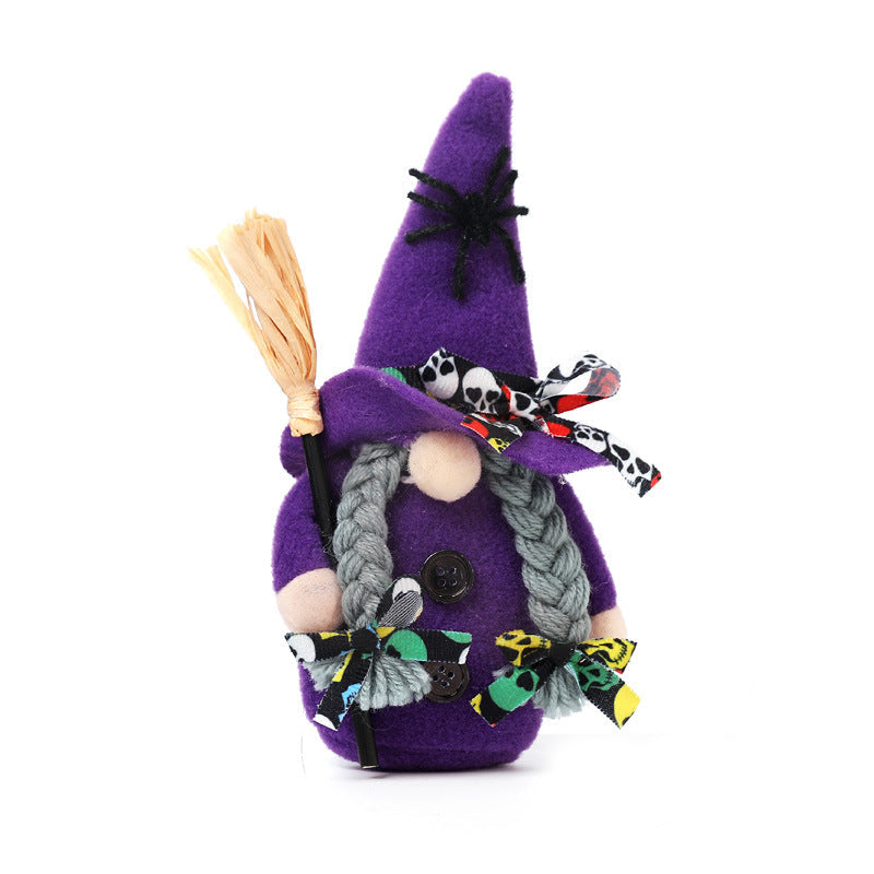 Gnome de sorcière d'Halloween