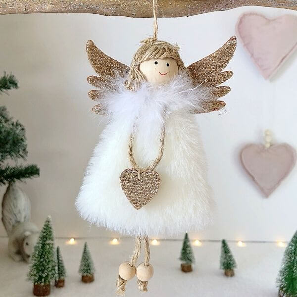 Handmade Christmas Angels-Stars