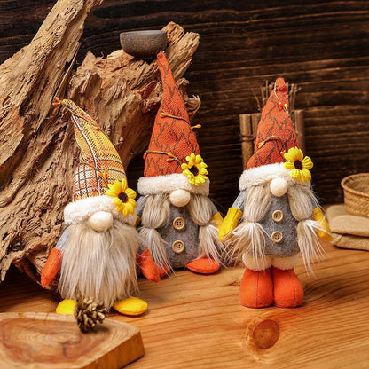 Gnome de la famille tournesol