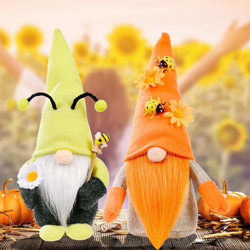 Gnome de récolte de tournesol