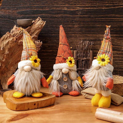 Gnome de la famille tournesol