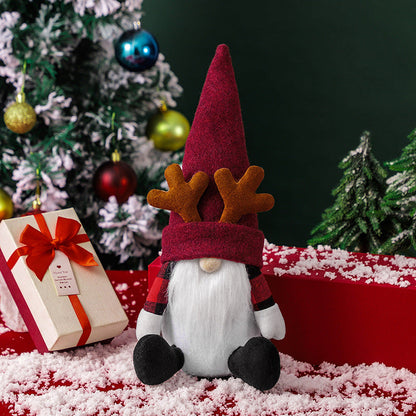 Christmas Plaid Gnome