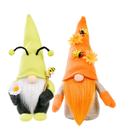 Gnome de récolte de tournesol