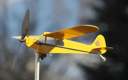 💐PRÉVENTE FÊTE DES MÈRES💝 Girouette avion Piper J3 Cub