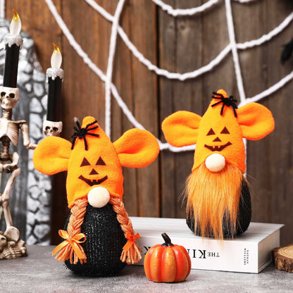 Halloween Gnome with Lights