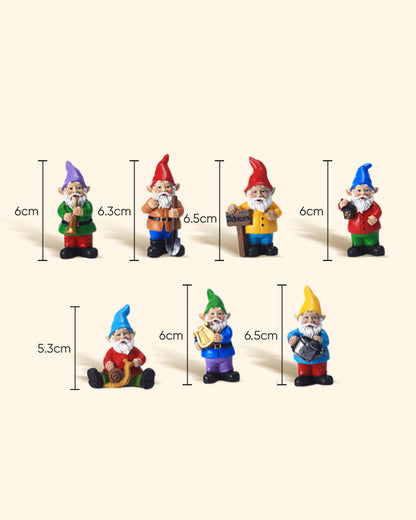 Seven Tiny Gnomes Christmas Gift Box(7 pcs)