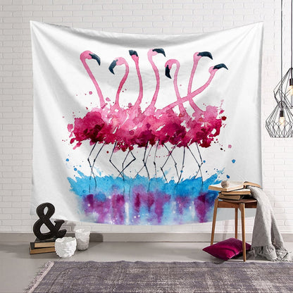 🎁Flamingo Style Wall Hanging Blanket ( 49% OFF Today )
