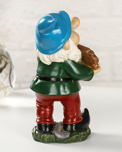 Garden Gnome Statue gnome welcome sign