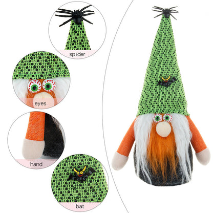 Halloween Spider Bat Gnome