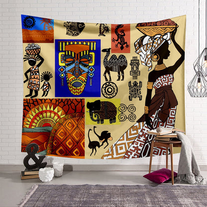 🎁Couverture murale de style africain (49 % de réduction aujourd'hui)