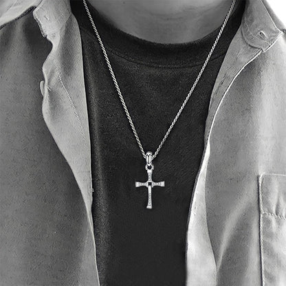 ''Brillant comme des diamants'' Collier Pendentif Croix 