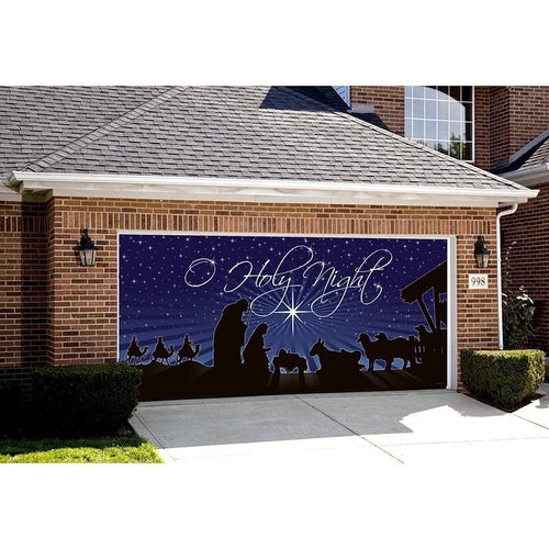 O Holy Night Garage Door