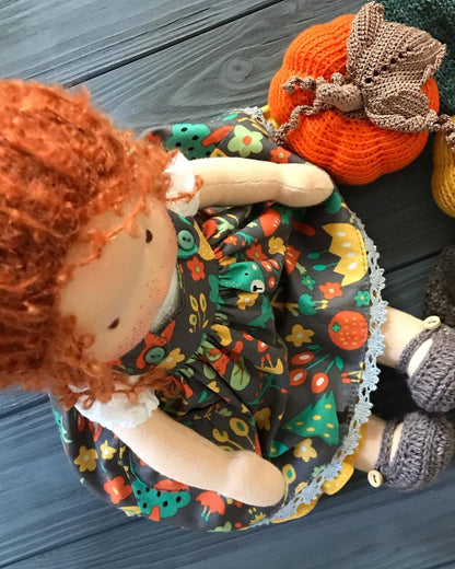 Peperudas Dolls - Handmade Waldorf Doll Taylor - The Best Gift for Christmas