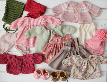 Handmade Knitted Doll - Karen