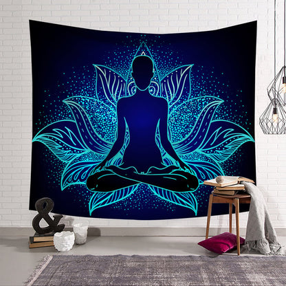 🎁Couverture murale de style yoga (49 % de réduction aujourd'hui)