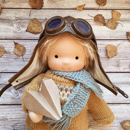 Handmade Knitted Doll - Cindy