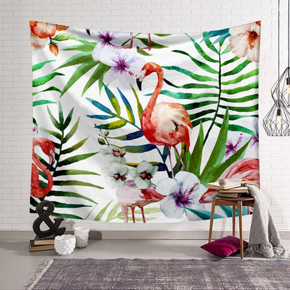 🎁Flamingo Style Wall Hanging Blanket ( 49% OFF Today )