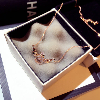 🔥 Last Day Promotion 50% OFF 🎁Angel Wings Necklace