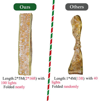 Clearance Sale💥Christmas Ribbon Fairy Lights