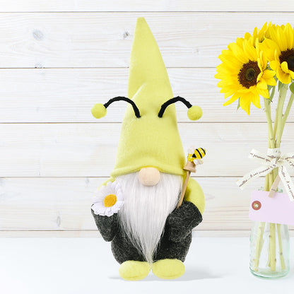 Gnome de récolte de tournesol