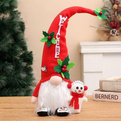 Christmas Clover Glowing Gnome