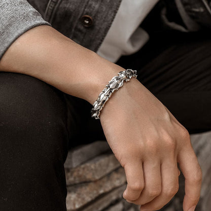 '' Soyez toujours vous-même '' Bracelet Dragon 