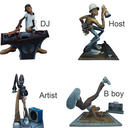 Rap Music Star Craft Sculptures Statue Ornement