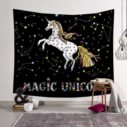 🎁Unicorn Style Wall Hanging Blanket ( 49% OFF Today )