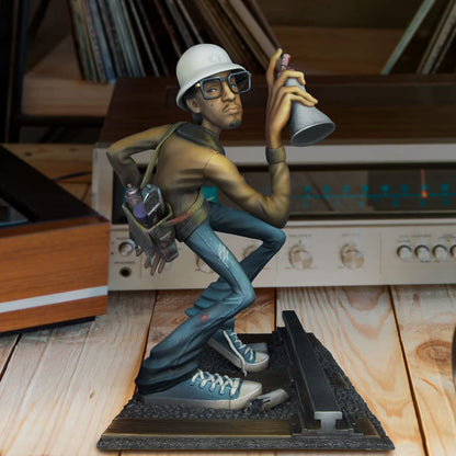 Rap Music Star Craft Sculptures Statue Ornement