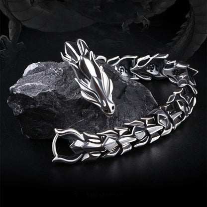 '' Soyez toujours vous-même '' Bracelet Dragon 