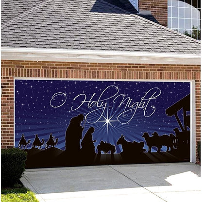 O Holy Night Garage Door