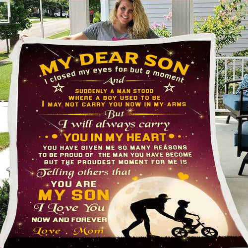 🎁Cadeau de son fils - Couverture cadeau chaude (49 % DE RÉDUCTION AUJOURD'HUI)