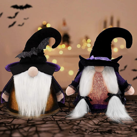 Gnome de sorcière d'Halloween