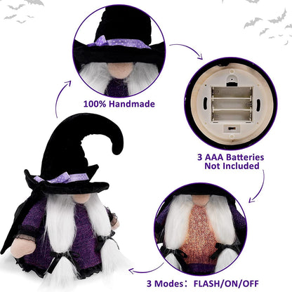 Gnome de sorcière d'Halloween